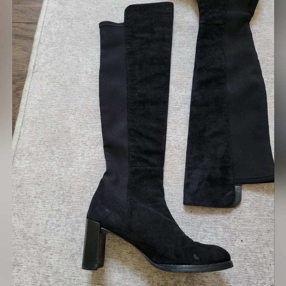 Stuart Weitzman Womens Hijack Suede Knee High Boots Size 6.5 - Picture 7 of 16